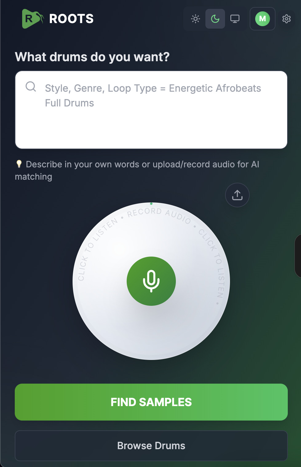 ROOTS production tool
